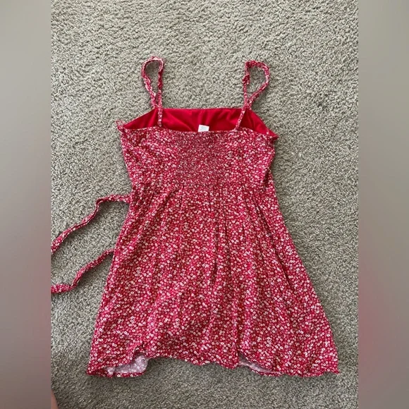 Altar’d State Red White and Blue Flower Dress - Picture 6 of 6